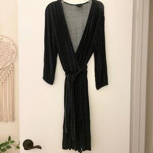 Mossimo Snake Print Wrap Dress